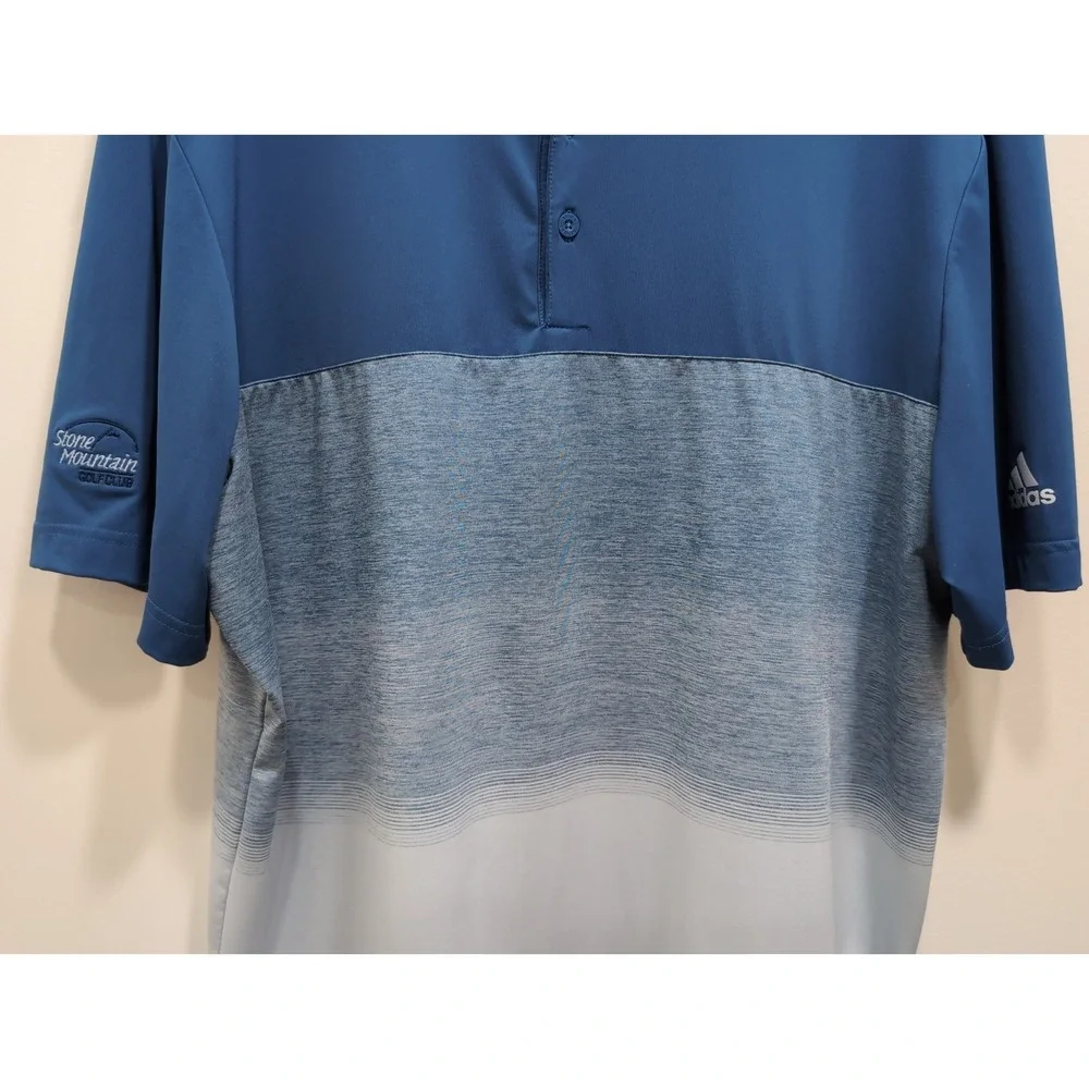 Adidas Golf Polo Blue Men's Size Large